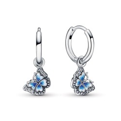 PANDORA Blue Butterfly Hoop...