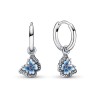 PANDORA Blue Butterfly Hoop Earrings