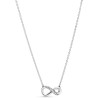 NEW PANDORA SILVER WOMENS NECKLACE SPARKLING INFINITY COLLIER SYMBOL GIFT BOX