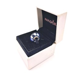 Pandora Genuine Murano Glass Bead Starry Night Sky Charm