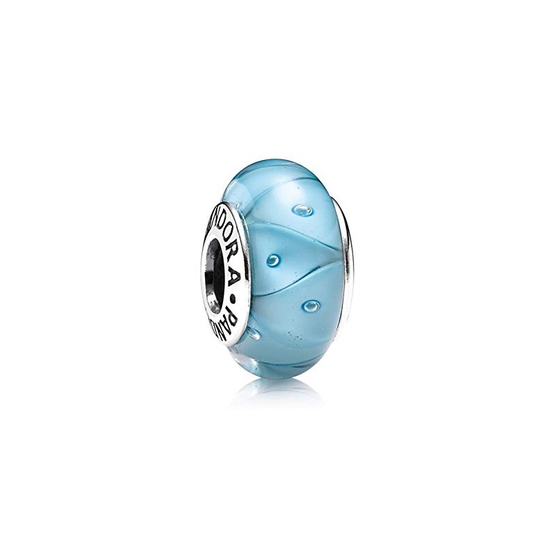 Pandora Turquoise Murano Looking Glass Charm