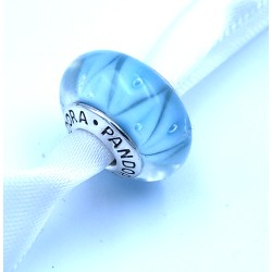 Pandora Turquoise Murano Looking Glass Charm