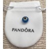 Pandora Murano Glass Charm Blue Faceted Bead Sterling Silver S925 ALE New