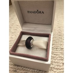 Genuine Pandora Faceted Murano Glass Light Purple Bead Charm ALE 925