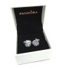 Pandora Signature Silver Radiant Sparkling S925 ALE UK earrings