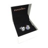 Pandora Signature Silver Radiant Sparkling S925 ALE UK earrings