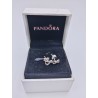 Pandora INFINITY SPARKLING Earrings Genuine ALE Silver Original Gft box Stud