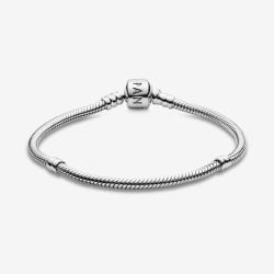 Genuine Original PANDORA 590702HV23 Moments Snake Chain Bracelet Silver + BOX 20