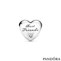 Pandora Best Friends Heart Charm