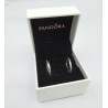 Pandora HOOP Earrings Genuine ALE Silver Original Gift box