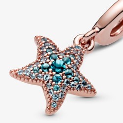 Sparkling Starfish Dangle Charm