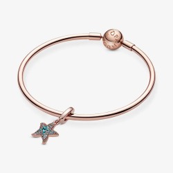 Sparkling Starfish Dangle Charm