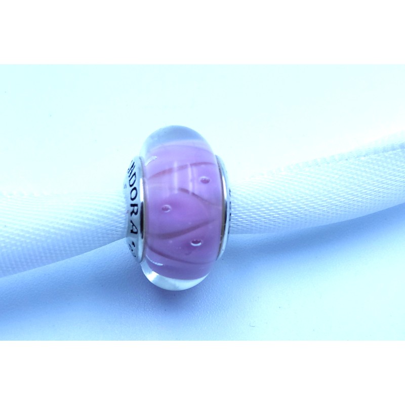 Pandora Purple Looking Murano Glass Charm