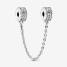 Pandora Logo Safety Chain Clip Charm 792057CZ-05