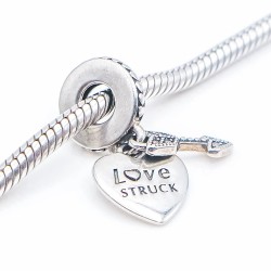 PANDORA RARE Special Edition Love Struck Sterling Silver Charm