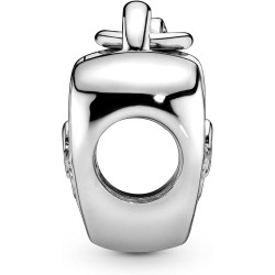 Pandora Silver Love You Lock Charm Heart and key padlock