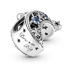 Pandora New Star Crescent Moon Charm