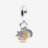 Pandora Two-tone Celestial Triple Dangle Charm