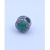 Pandora Green Crystal 925 Sterling Silver Cubic Zirconias Bead Charm