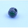 Pandora Green Crystal 925 Sterling Silver Cubic Zirconias Bead Charm