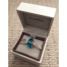 Pandora Beads-Dazzling Murano Glass Teal Faceted-Charm