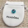 Pandora Beads-Dazzling Murano Glass Teal Faceted-Charm