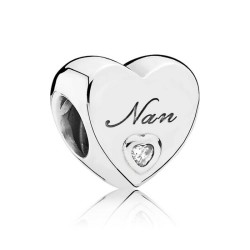 Pandora Polished Nan Heart...