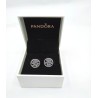 Original Pandora Sparkling Family Tree Stud Earrings Sterling Silver