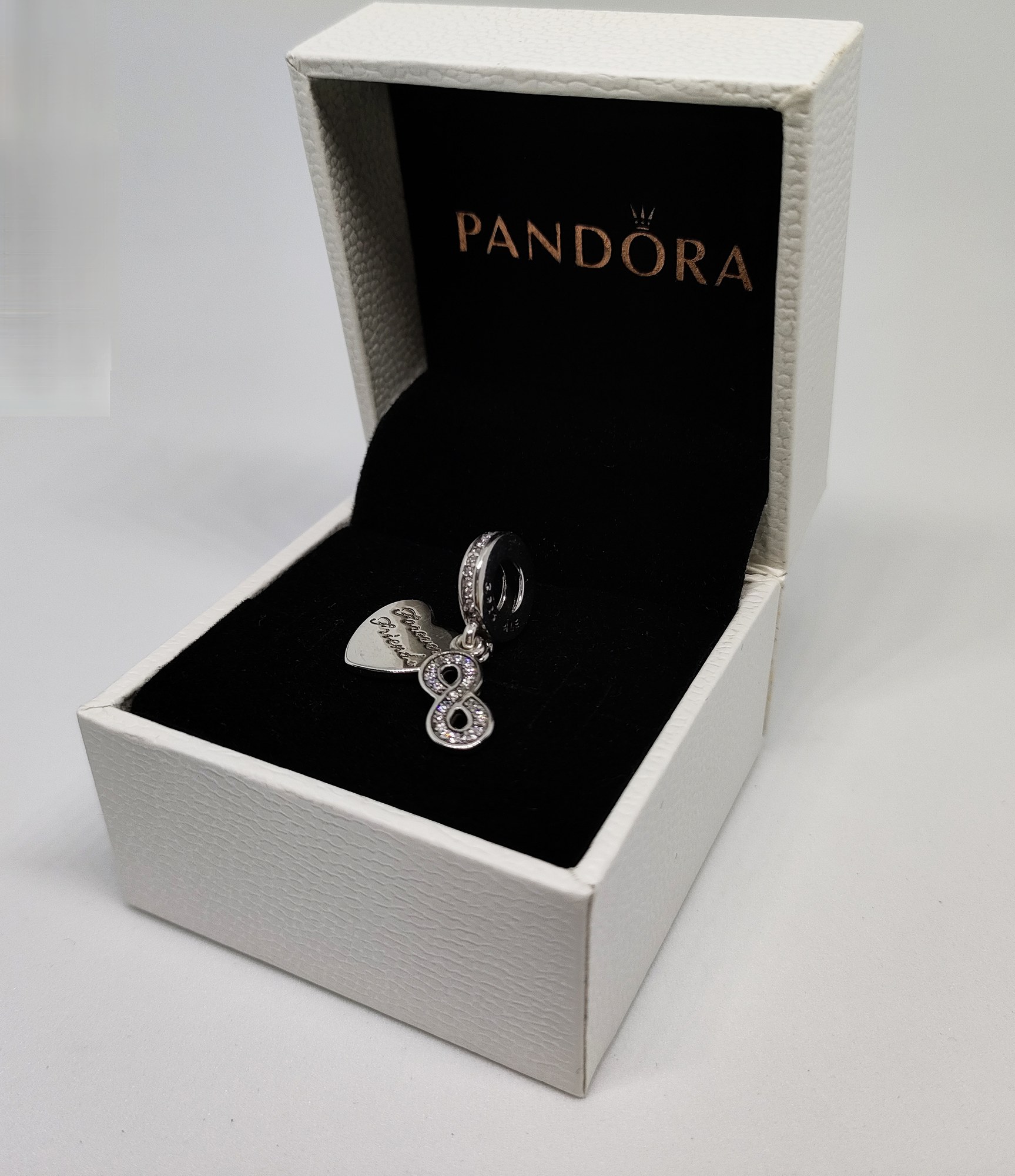 pandora forever friends dangle charm Pandora Forever Friends Dangle Charm, silver tone, view 2
