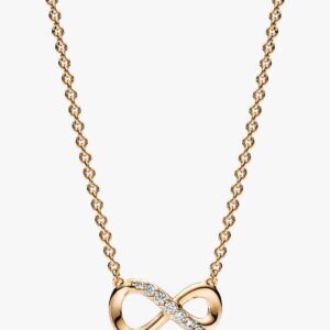Pandora Infinity Collier Necklace, gold tone, view 1