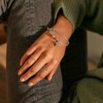 Pandora Moments T-Bar Snake Chain Bracelet, silver tone, view 1