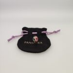 Pandora Pink Kiss Glass Bead Charm, pink, view 1
