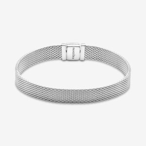 Pandora Reflexions Mesh Bracelet, silver tone