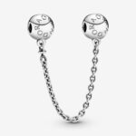 Pandora Signature Safety Chain, silver tone, view 1