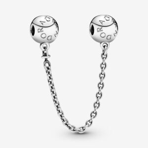 Pandora Signature Safety Chain, silver tone, view 1
