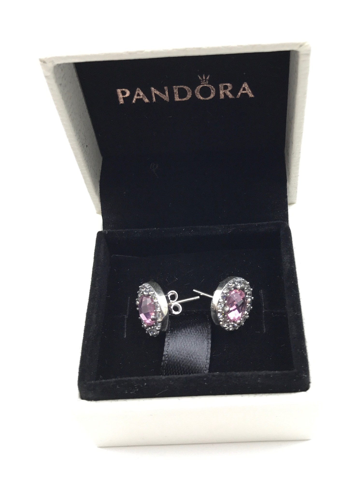 pink sparkling stud earrings Pink Sparkling Stud Earrings, pink