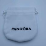 White Jewellery Drawstring Pouch, white